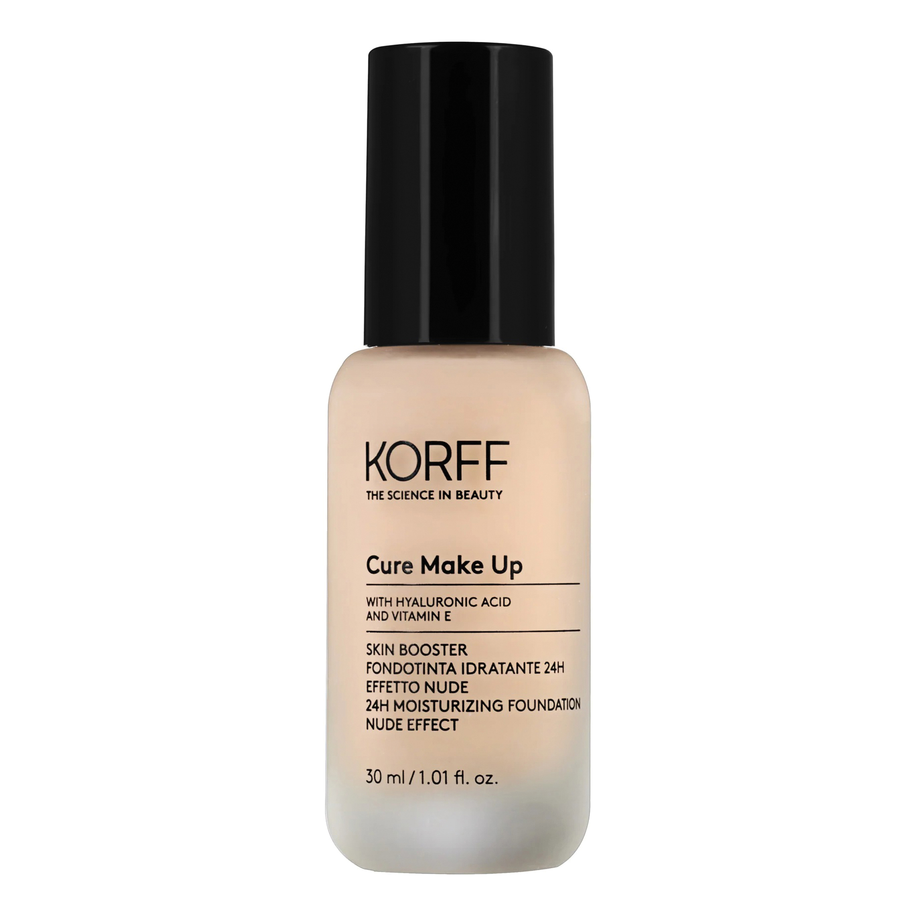 Korff skin booster fondotinta idratante 24h effetto nude 03