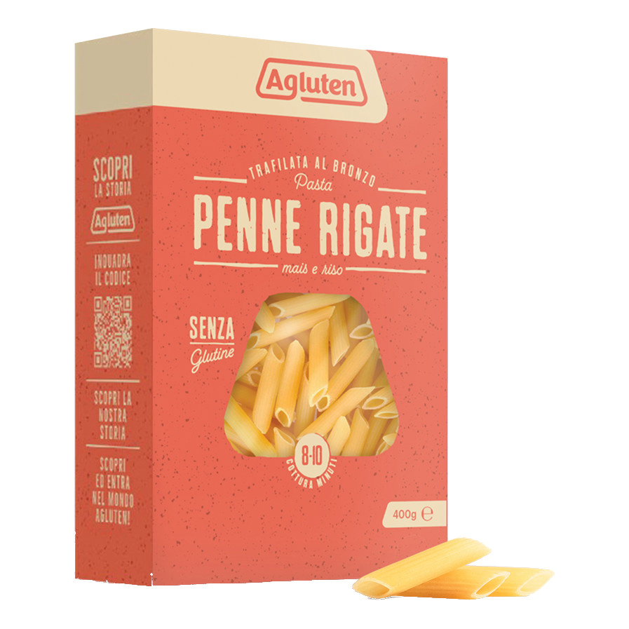 Agluten penne rigate senza glutine 400 g