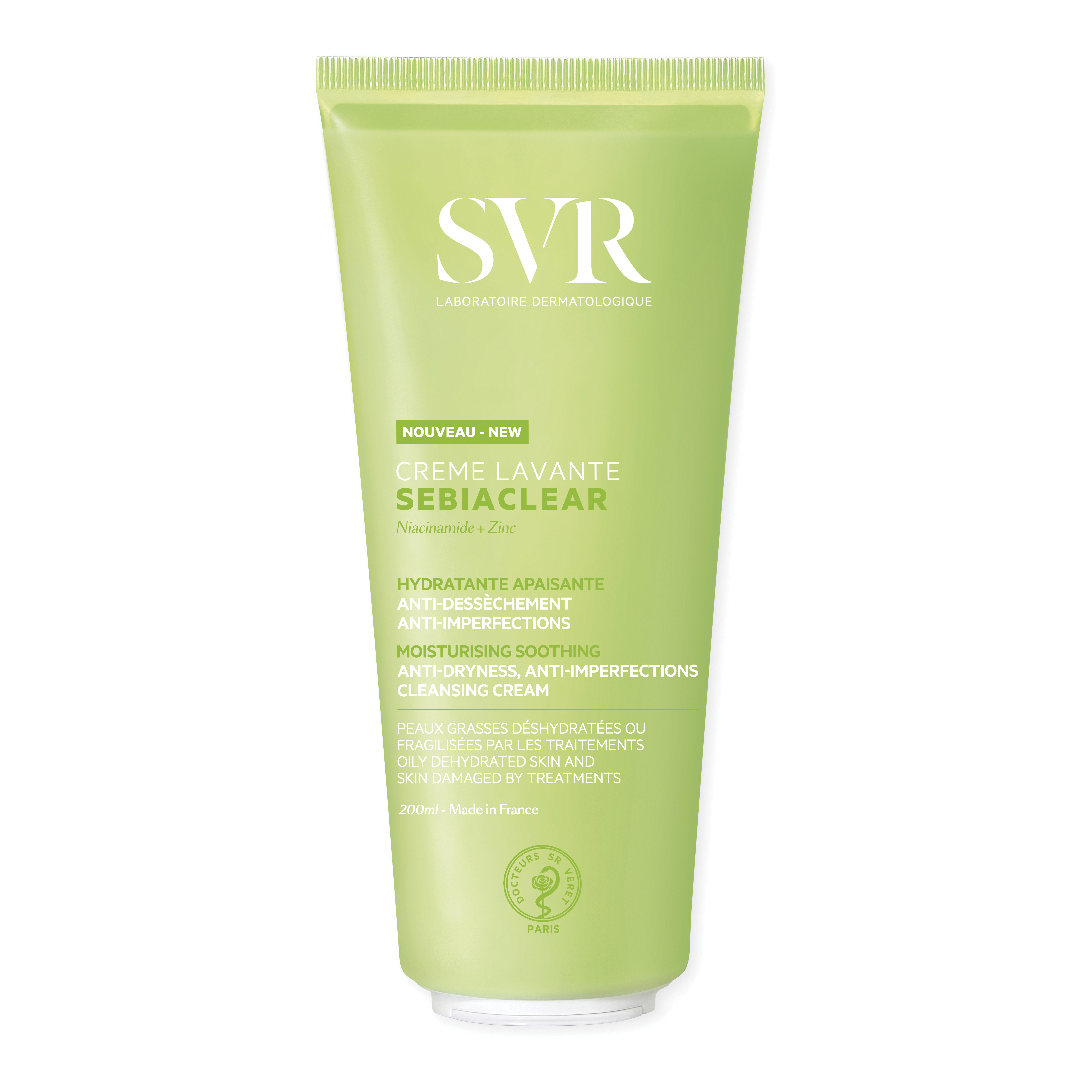 Sebiaclear Svr Crème Lavante 200 Ml