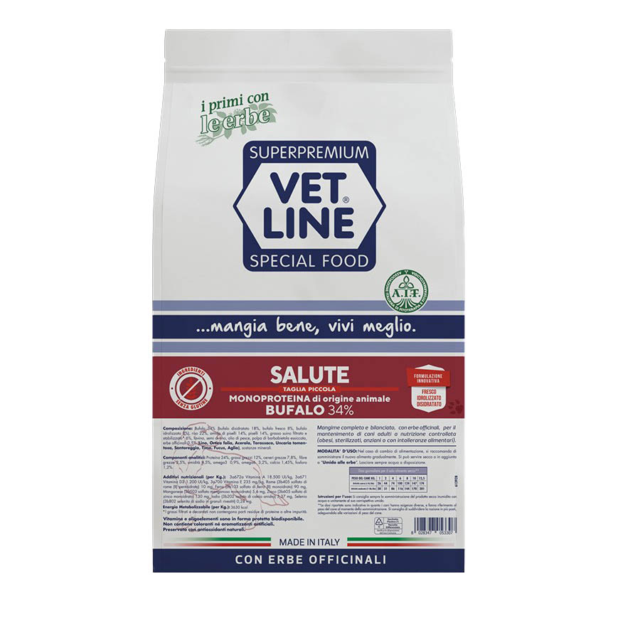 Vetline Cane Salute Mini Bufalo 3 Kg
