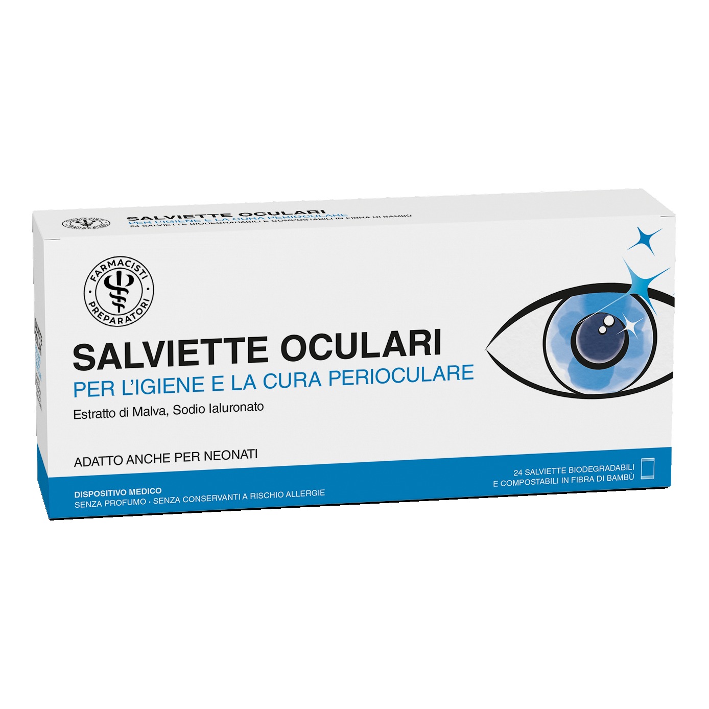 Lfp salviette oculari 24 pezzi