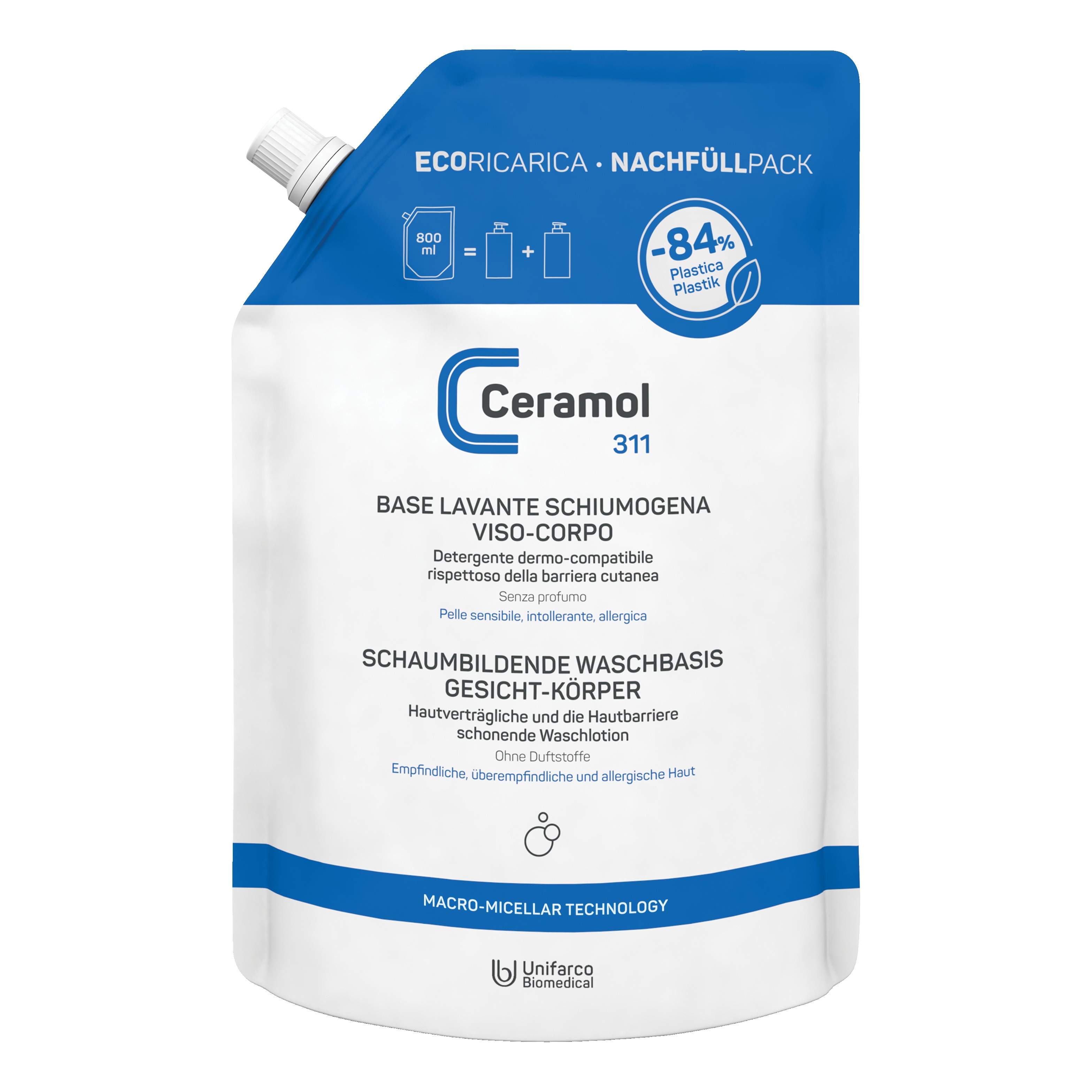 Ceramol Base Lavante Schiuma