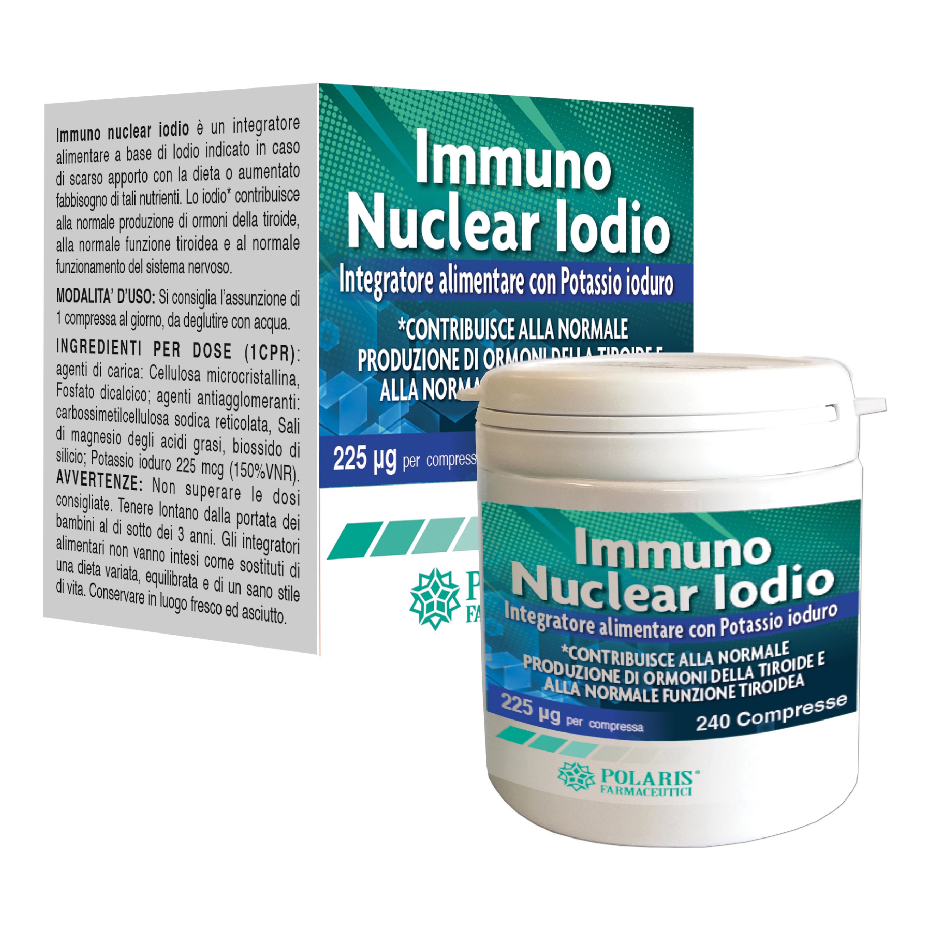 Immunonuclear iodio 240 compresse