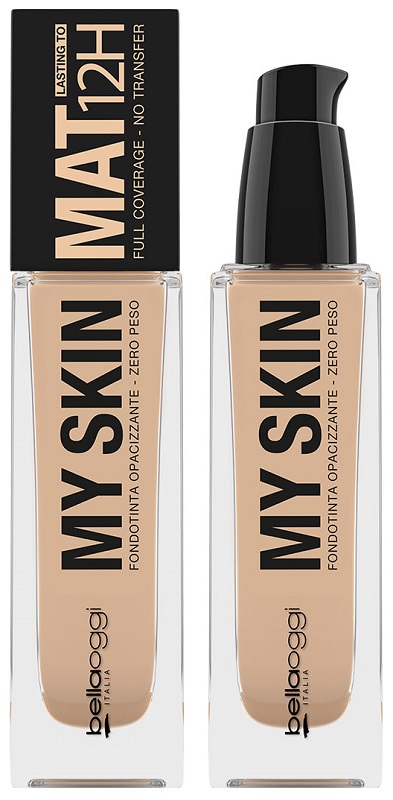 Eurostyle Spa Bellaoggi - My Skin Mat 12H - Fondotinta Opaco N. 1 Cool Nude