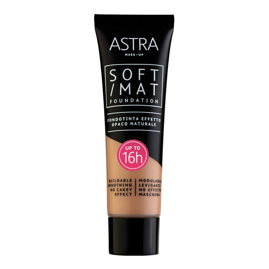 ASTRA - Soft Mat Foundation - Fondotinta Opaco N.07 Cinnamon