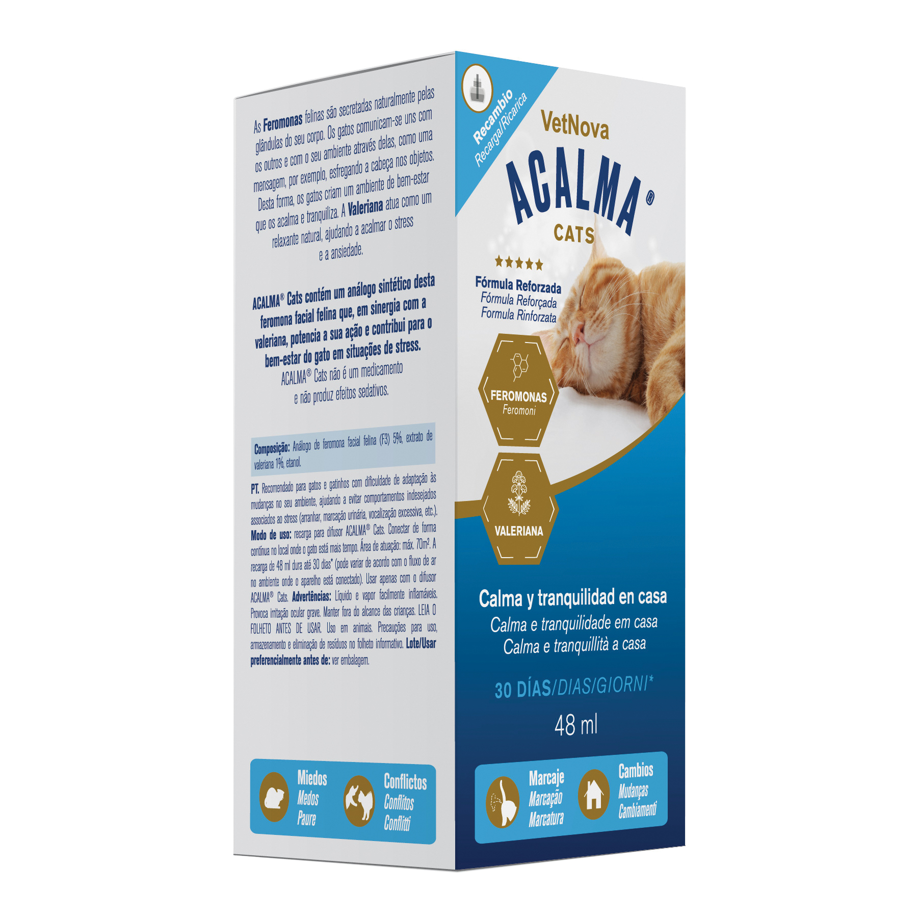 Acalma cats ricambio soluzione 48 ml