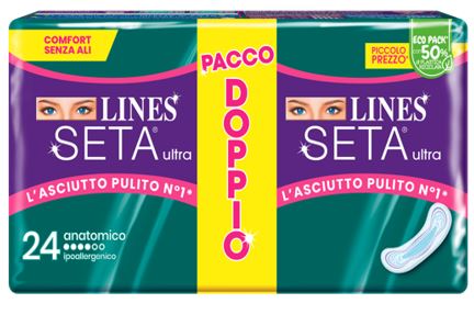 Lines Seta Ultra Anatomico 24 Pezzi