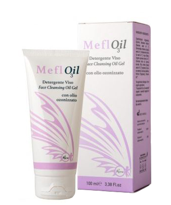 olio gel detergente viso olio oliva ozonizzato