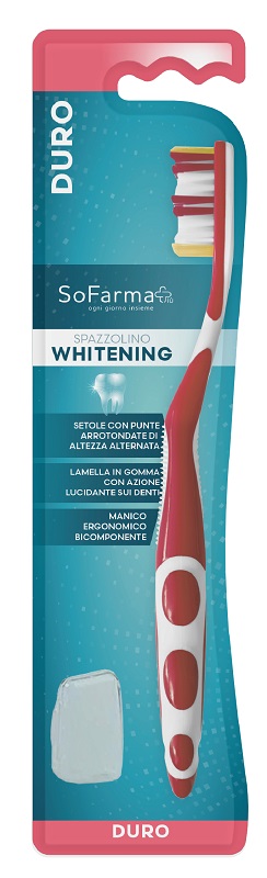 Sofarmapiu' spazzolino white setole dure