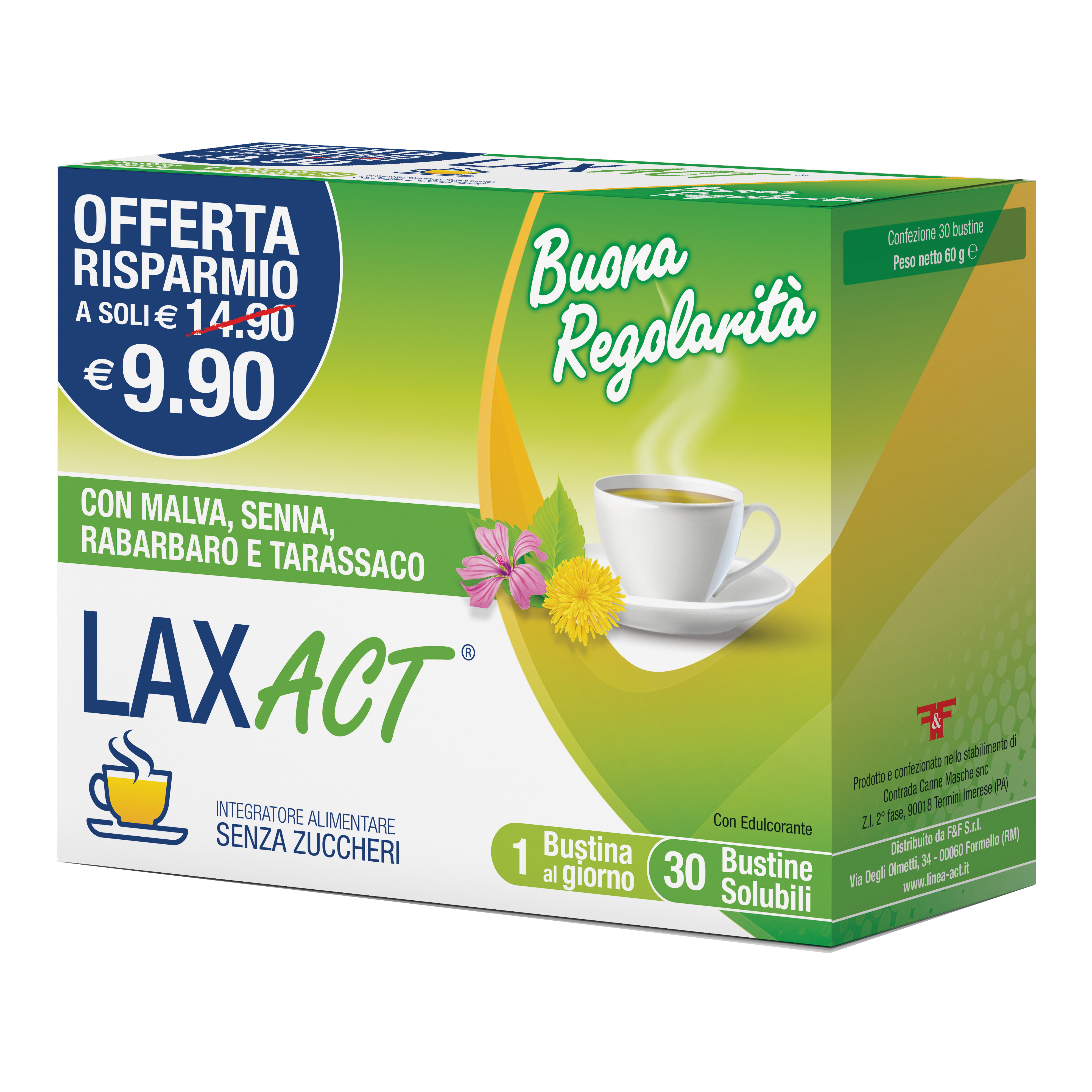 Lax act 30 bustine