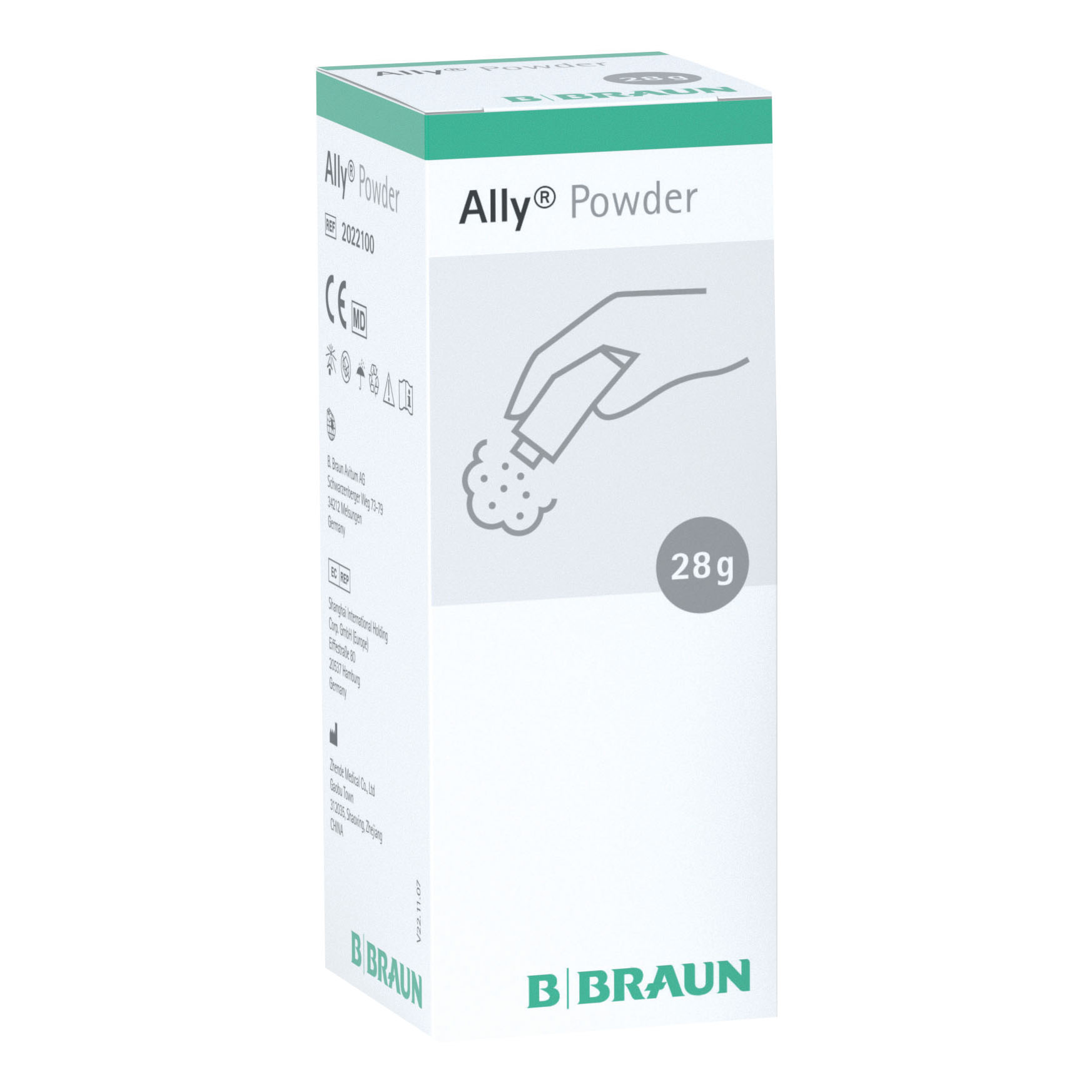 Ally polvere protettiva stomia per cute peristomale 28 g