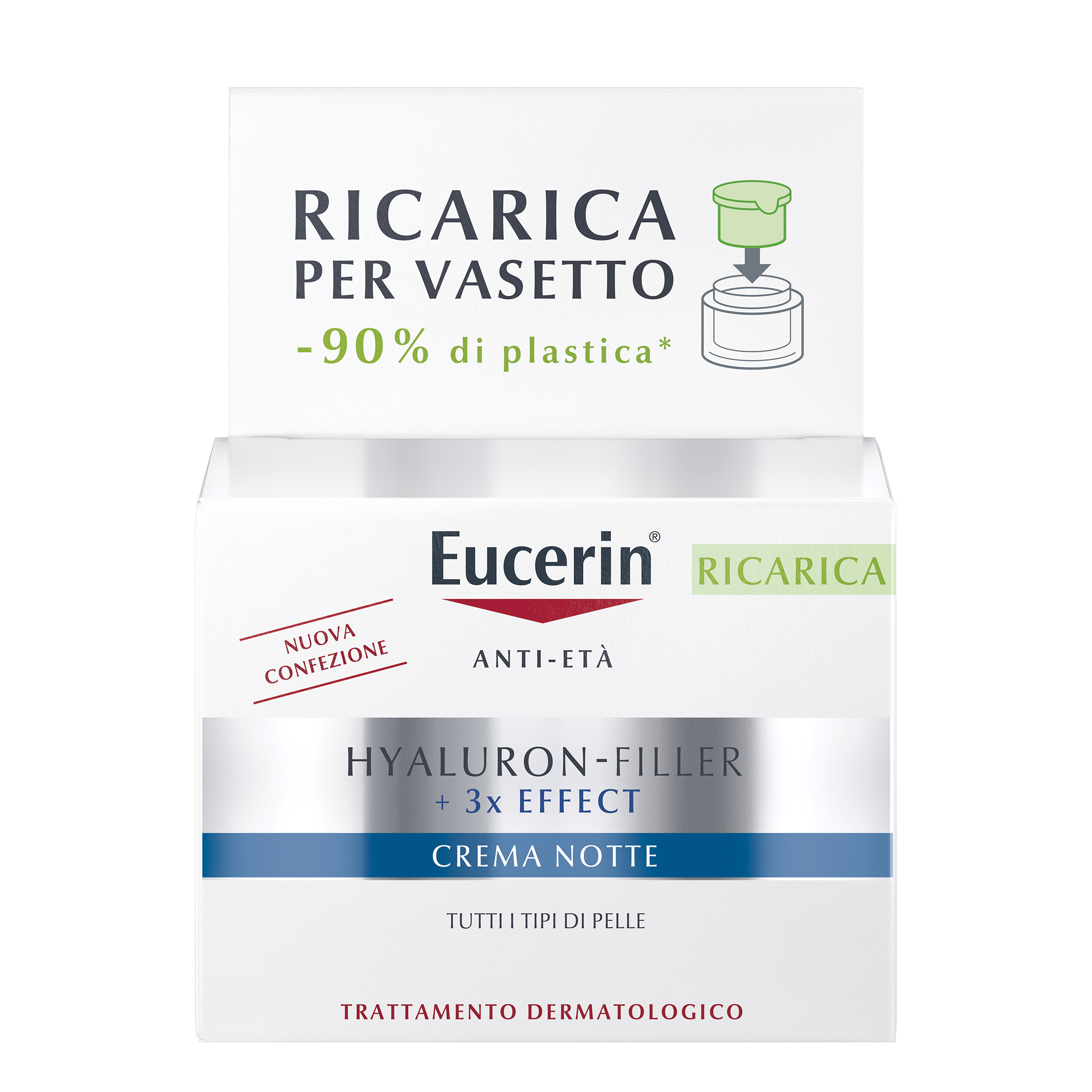 Eucerin face cream anti age hyaluron notte 50 ml