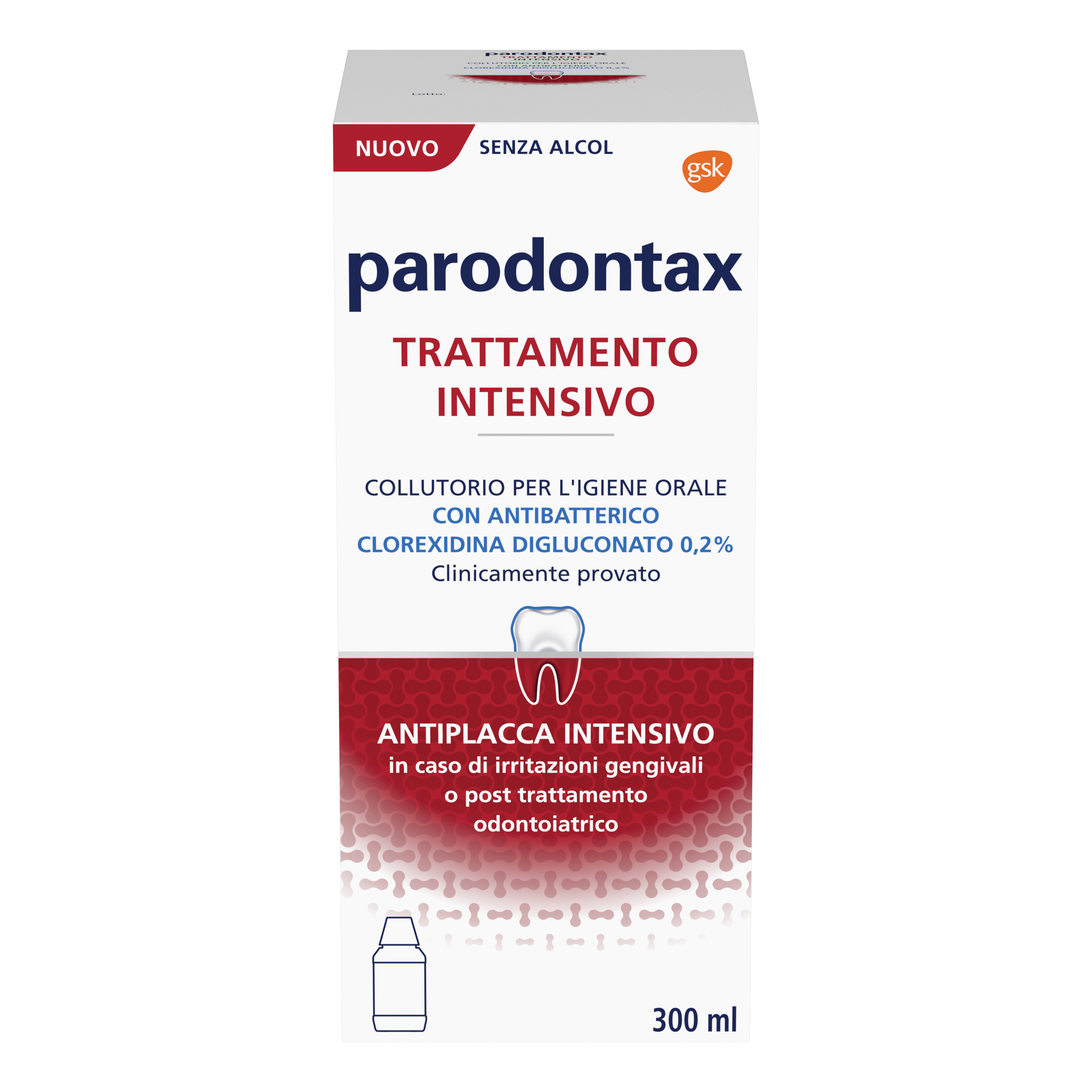 Parodontax mw clorexidina 0,2 300 ml