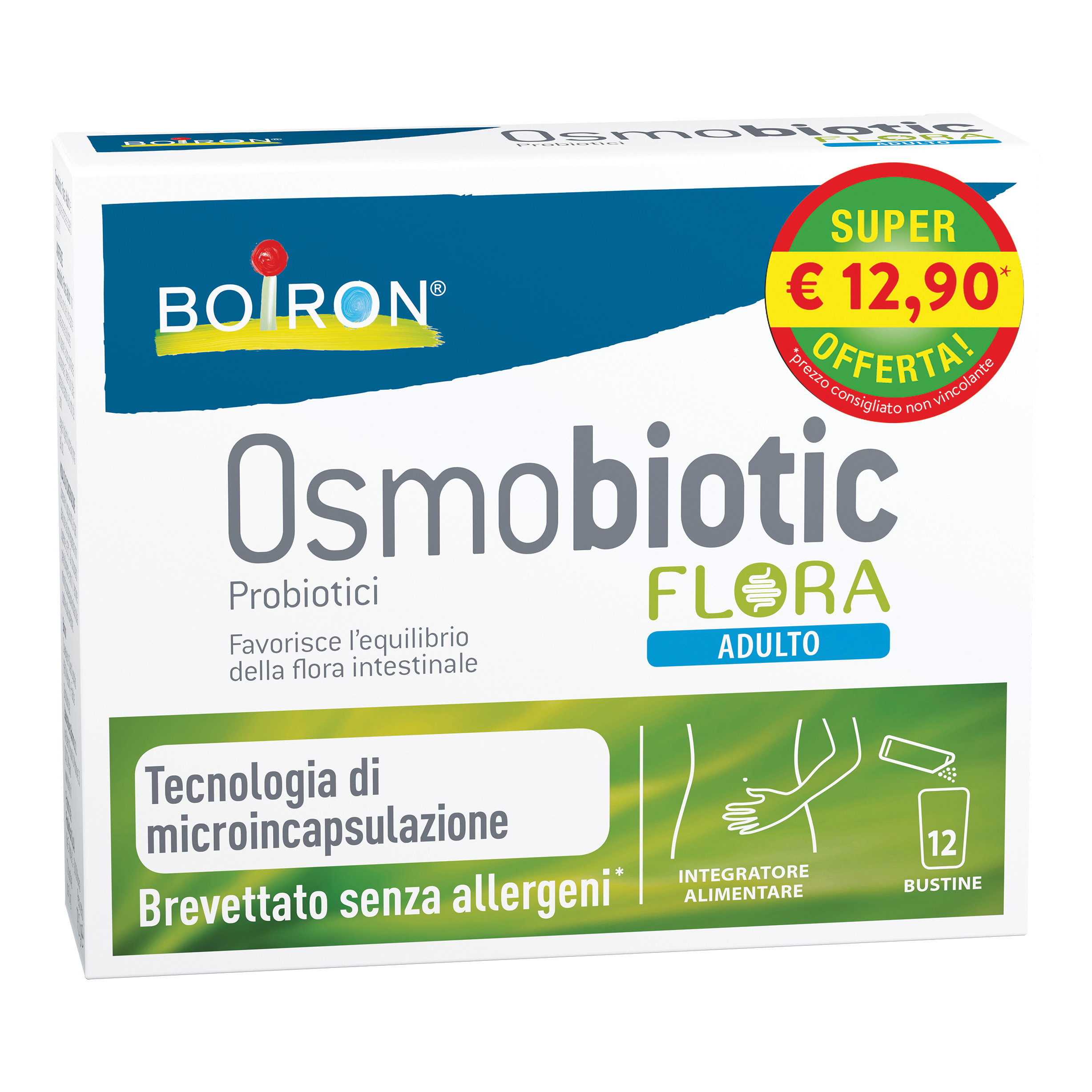 Osmobiotic flora ad promo bustine