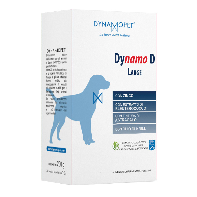 Dynamo D Large 20 Bustine Da 10 G