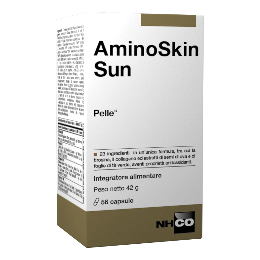 Nhco aminoskin sun sp flacone 56 capsule