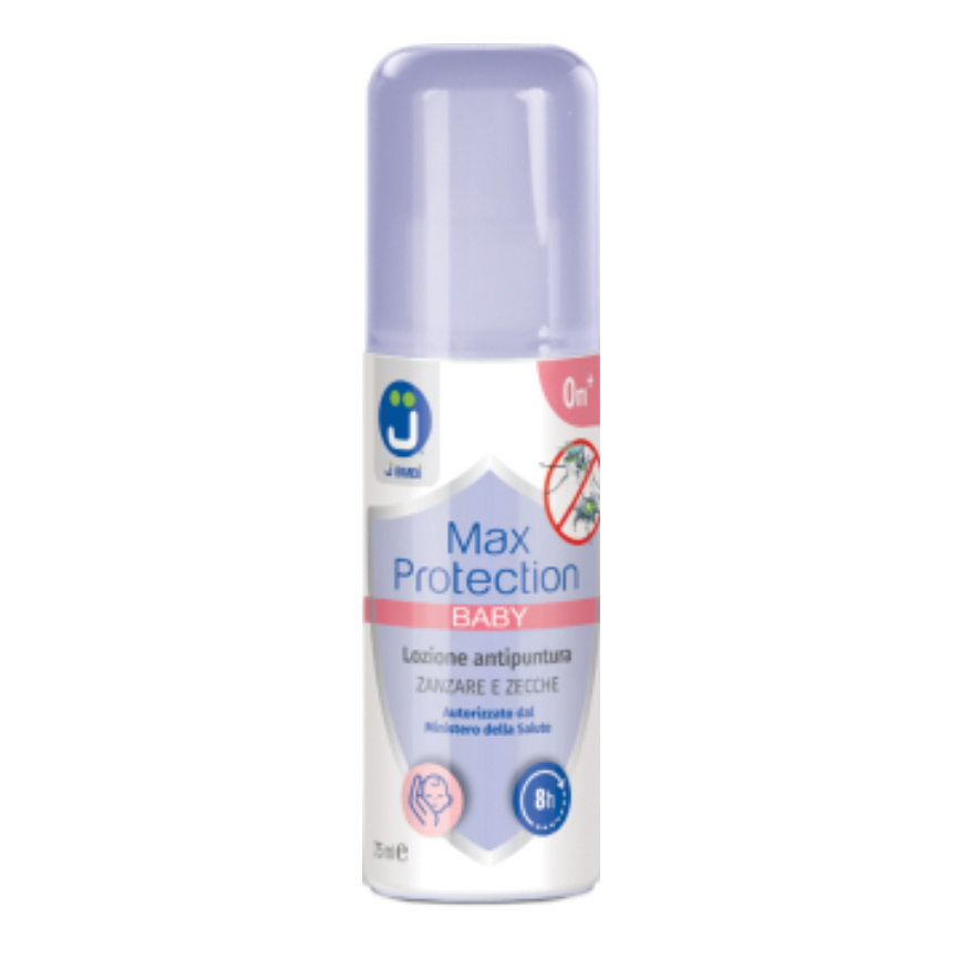 Jbimbi latte repellente antizanzare max protection baby &amp; mum 75 ml