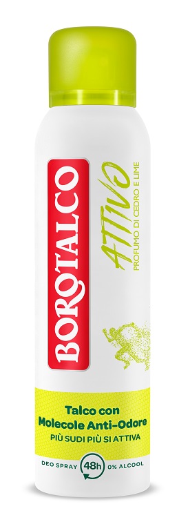 L.manetti-H.roberts Spa Div.mm Borotalco - Attivo - Deodorante Profumo Di Cedro E Lime 150 Ml Spray