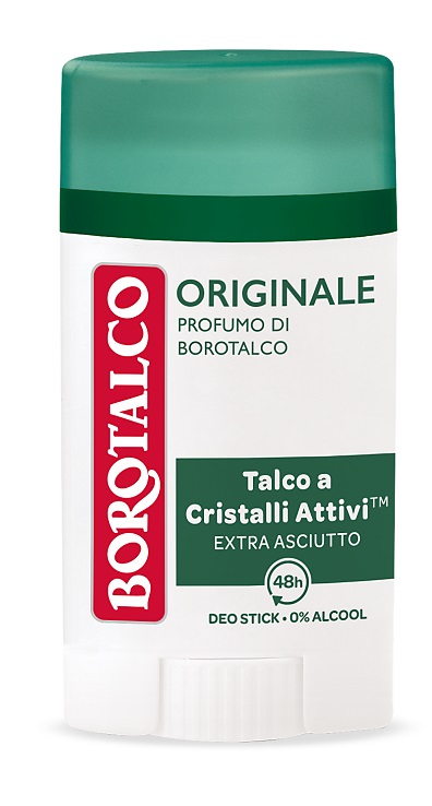 BOROTALCO - Originale - Profumo di borotalco - Deodorante Extra asciutto 40 ml Stick