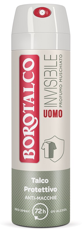 BOROTALCO - Invisibile uomo - deodorante senza alcol 150 ml