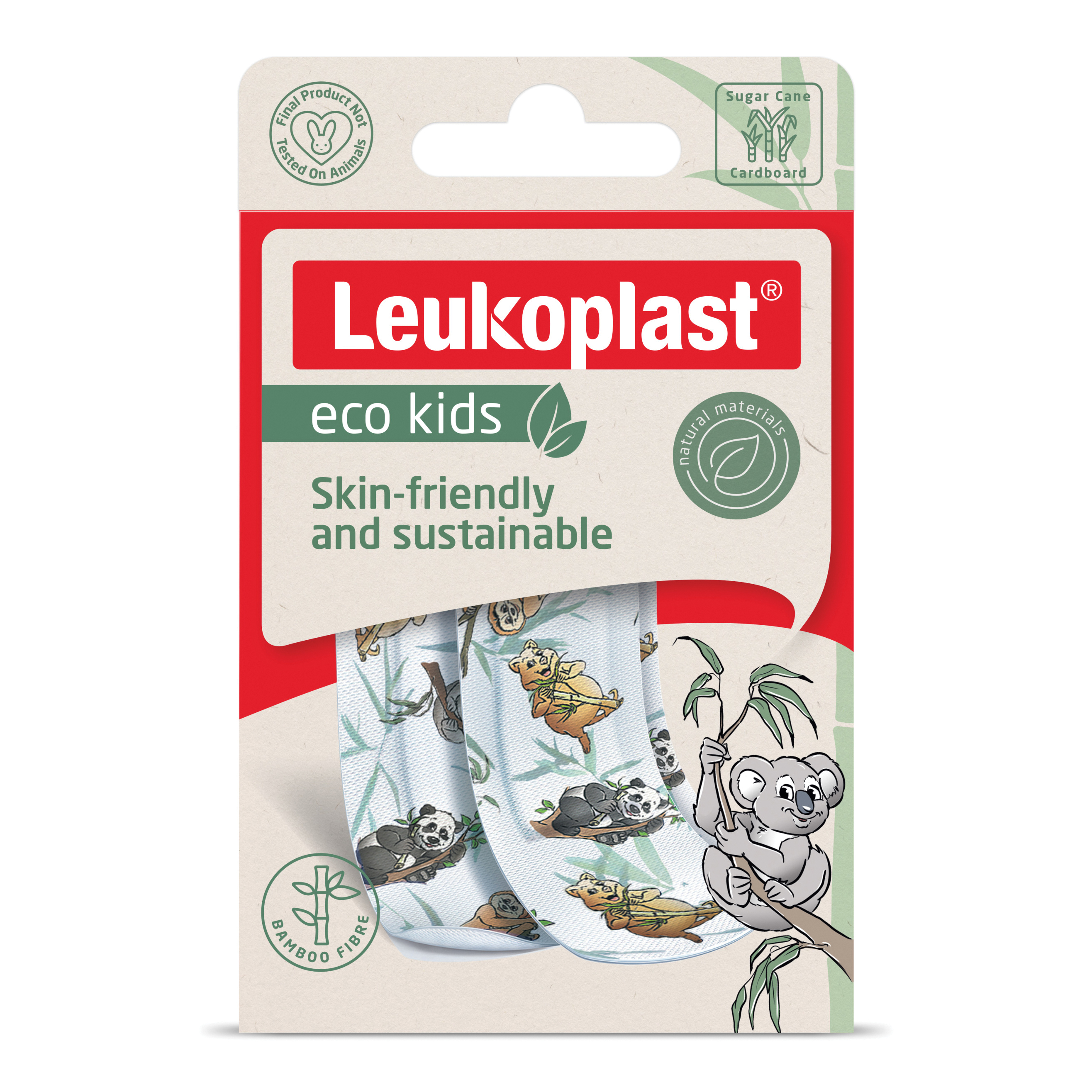 Cerotto leukoplast eco kids 12 pezzi assortiti