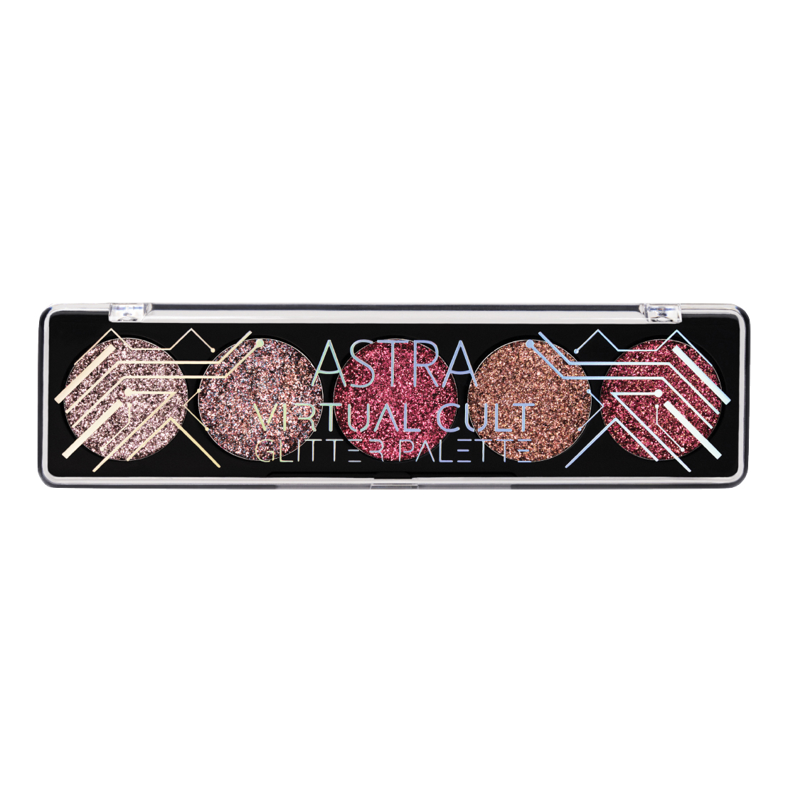 ASTRA - Virtual Cult - Glitter Palette N. 02 - Pink Metamorphosis
