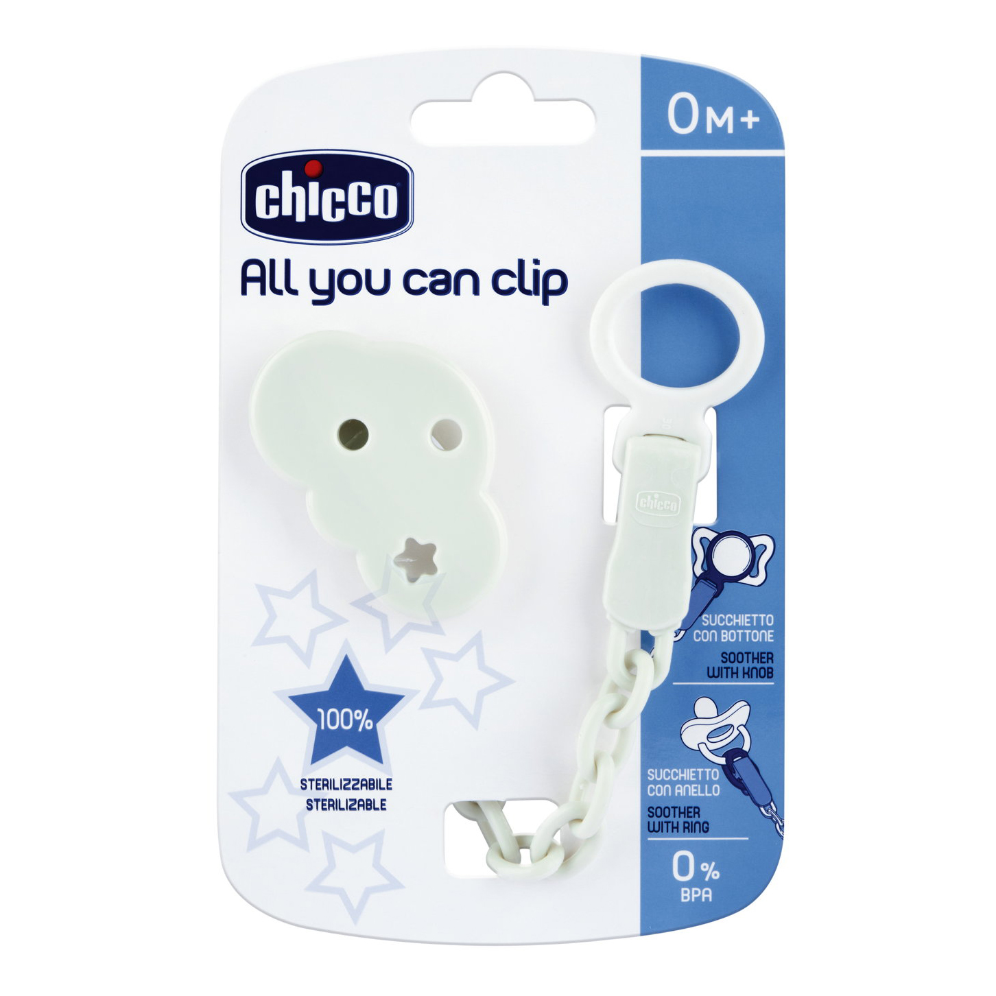 Chicco Clip Universale Grigia