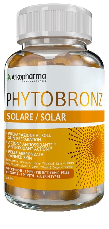 Arkopharma Phytobronz Solare 60 Gummies