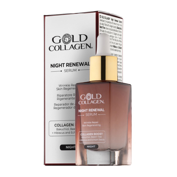 Gold collagen night renewal 30 ml