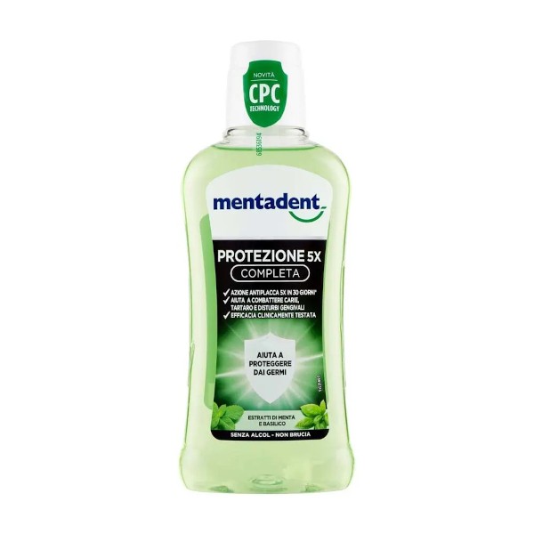Mentadent collutorio cpc completa 400 ml