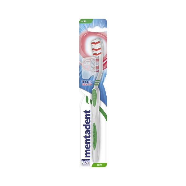 Mentadent spazzolino tecnic soft