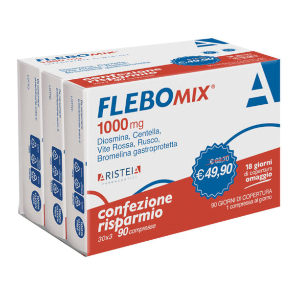 Flebomix 1000 mg 90 compresse tri-pack