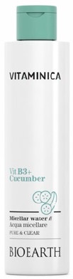 Vitaminica b3 + cucumber pure &amp; fresh acqua micellare senza profumo 200 ml