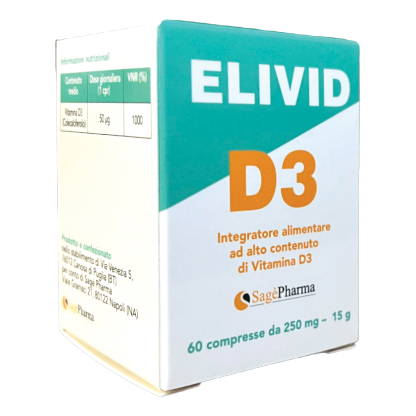 Elivid 60 compresse rp da 15 g