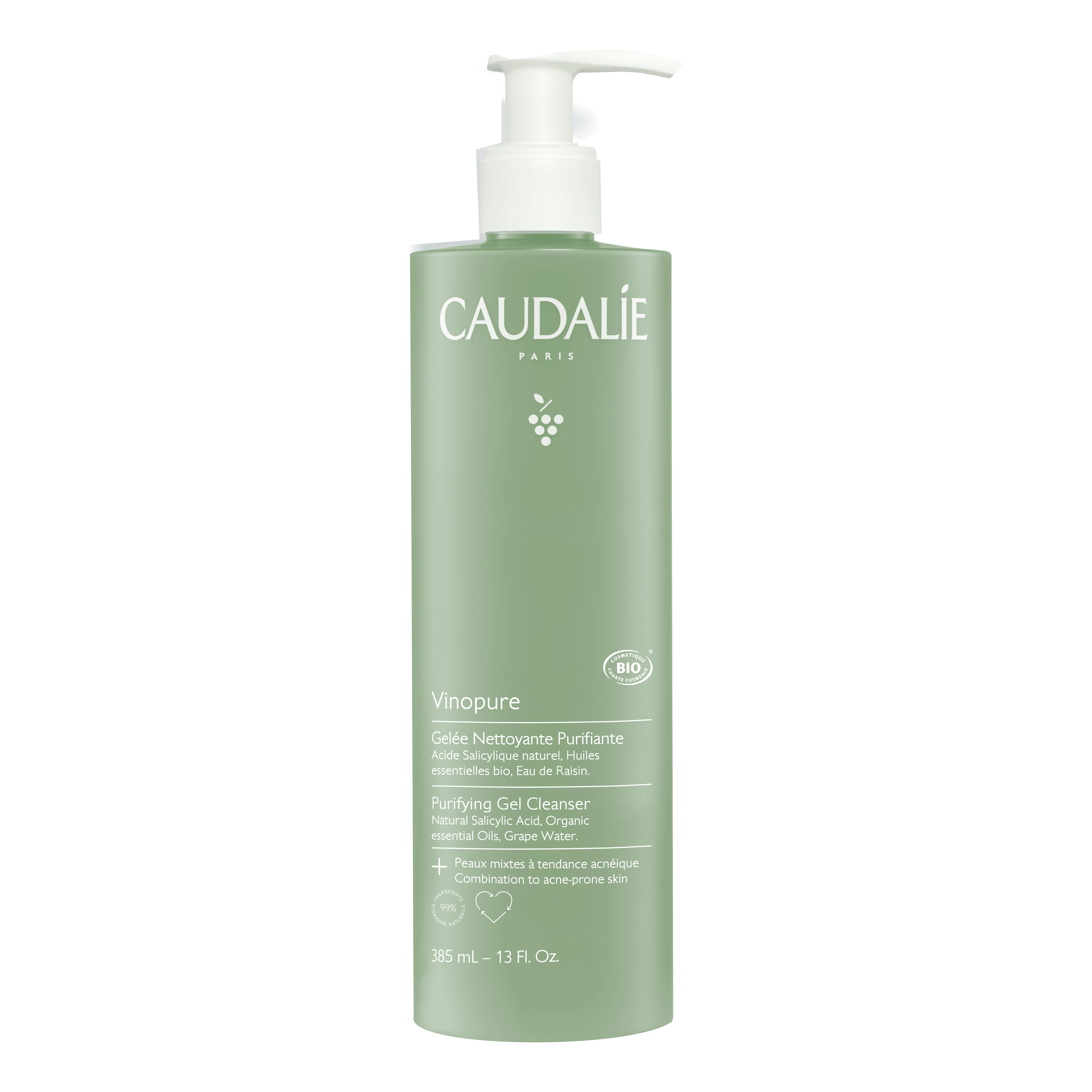 Vinopure gel detergente purificante 2023 385 ml