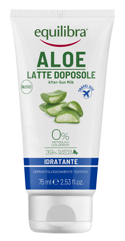 Equilibra Aloe Latte Doposole Minitaglia 75 Ml