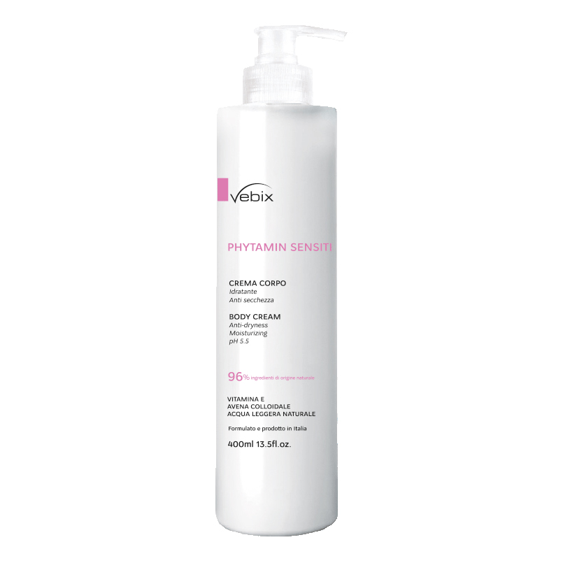 Vebix phytamin sensitive crema corpo 400 ml