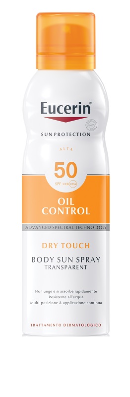 Eucerin Sun Spray Tocco Secco SPF50 Protezione Solare 200 ml