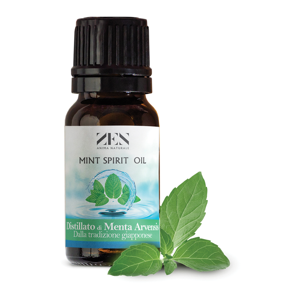 Zen mint spirit oil distillato di menta arvensis dalla tradizione giapponese 10 ml