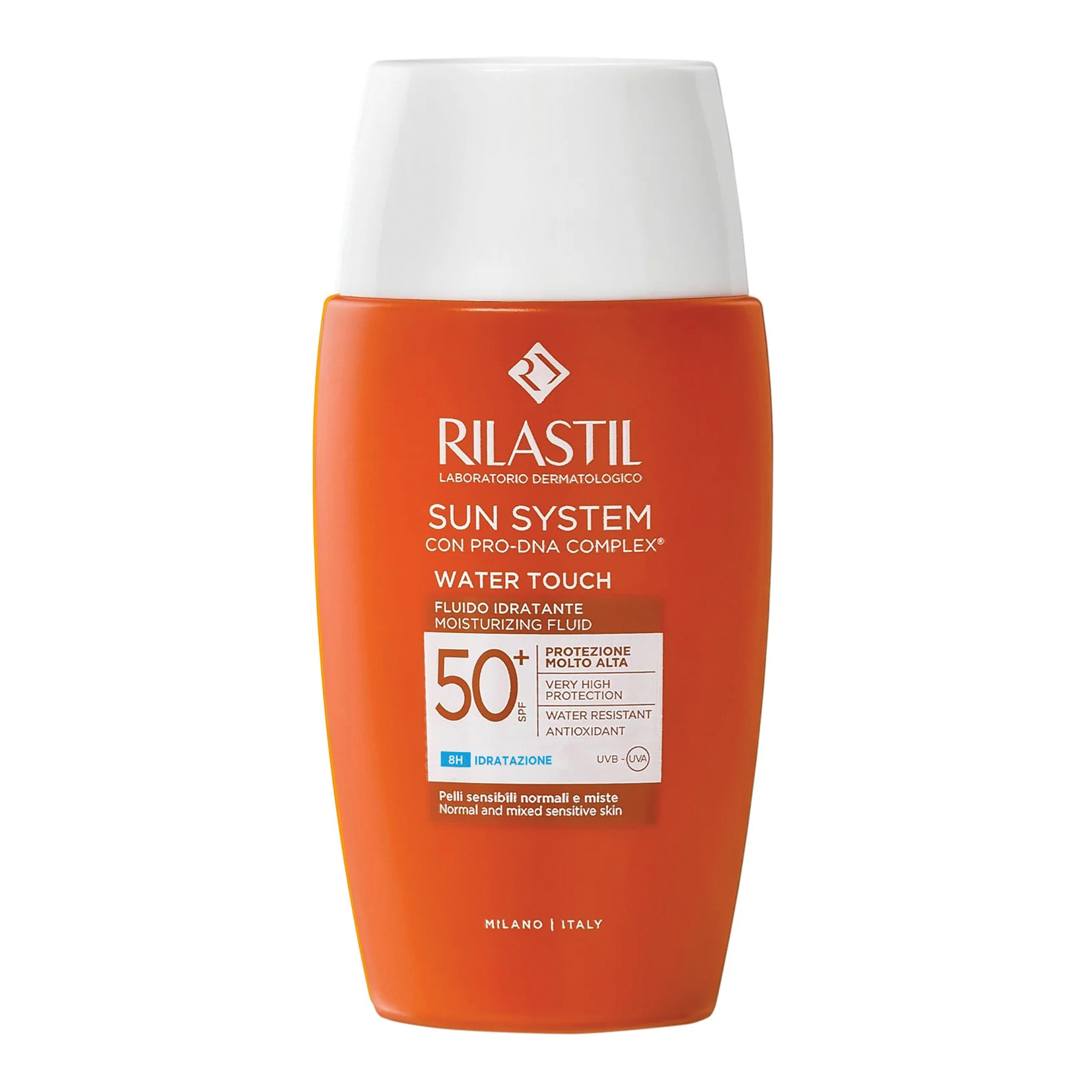 Rilastil Sun System Water Touch Fluido Solare Idratante 50 ml SPF50+