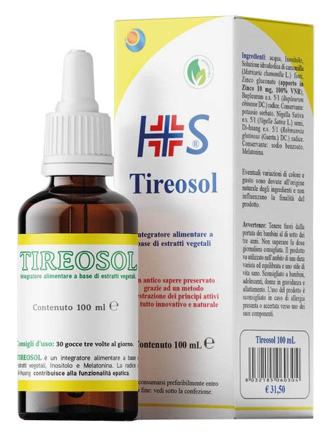 Tireosol gocce rb 100 ml