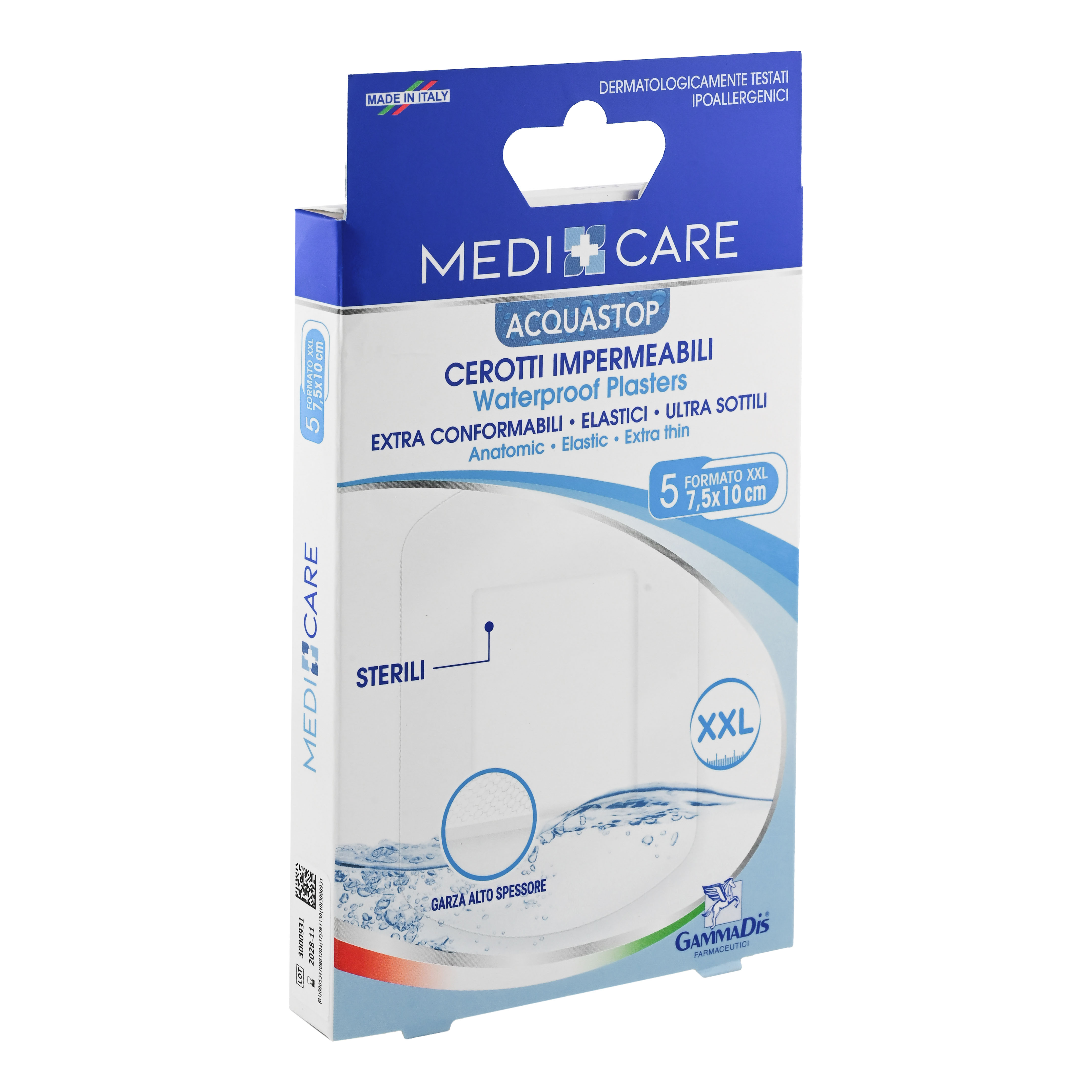 Cerotti pu sterili 10x7,5 5 pezzi