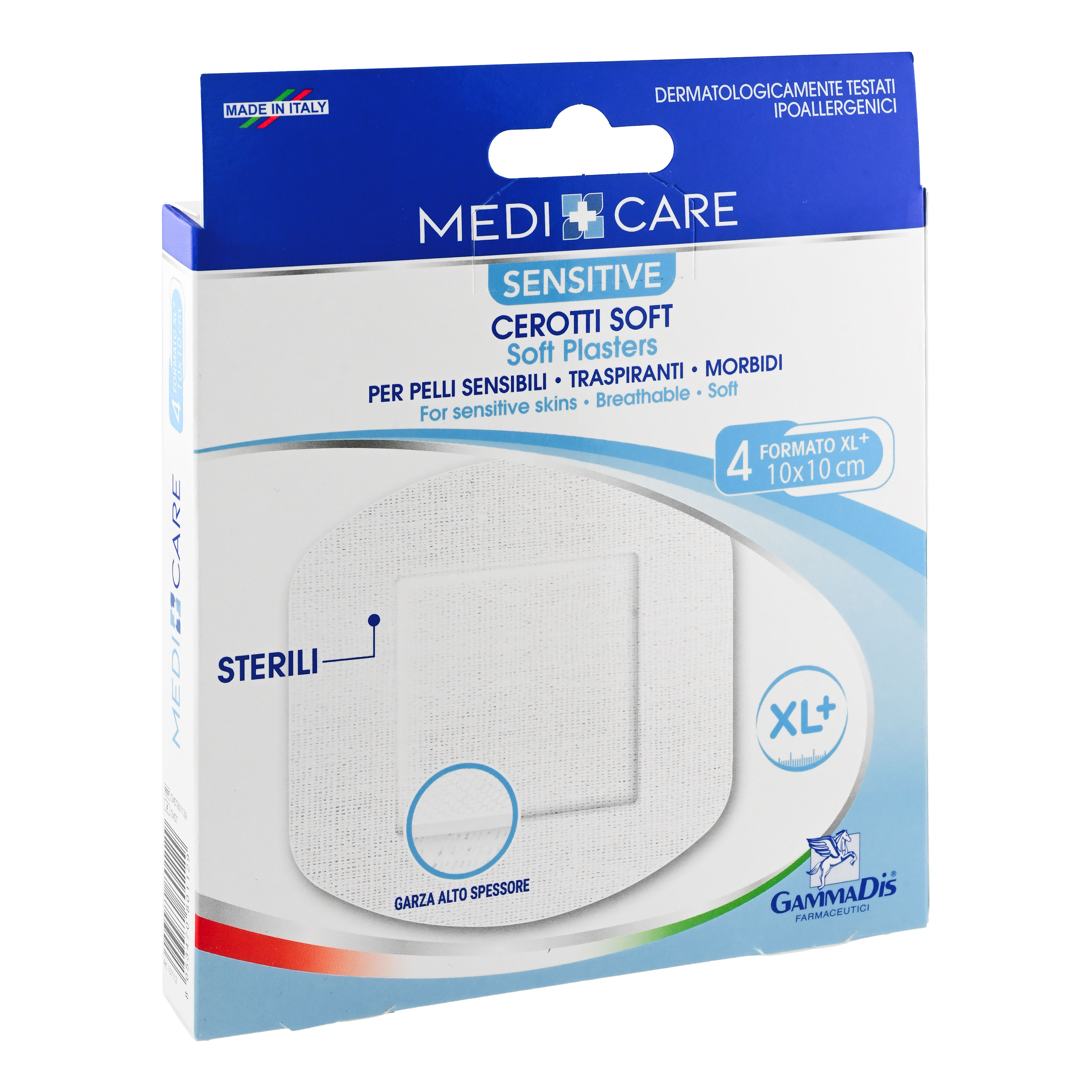 Cerotto medicare sterili tnt 10x10 4 pezzi