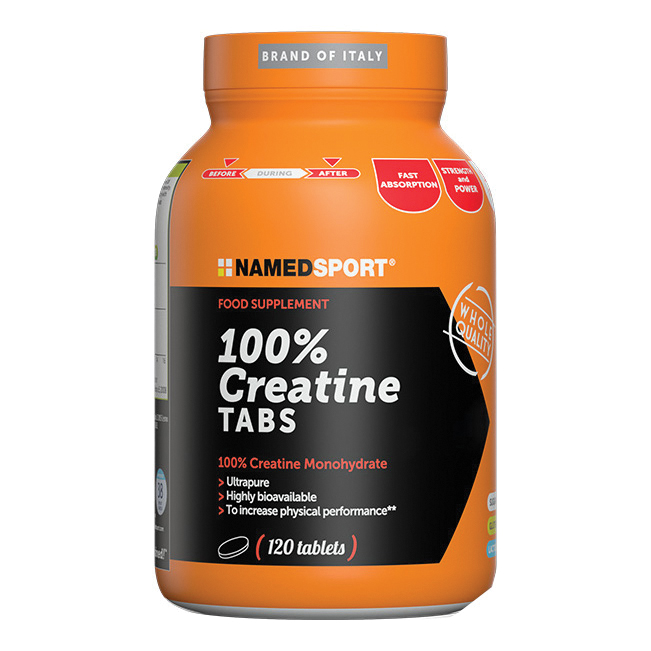 100% creatine tabs rb 120 compresse