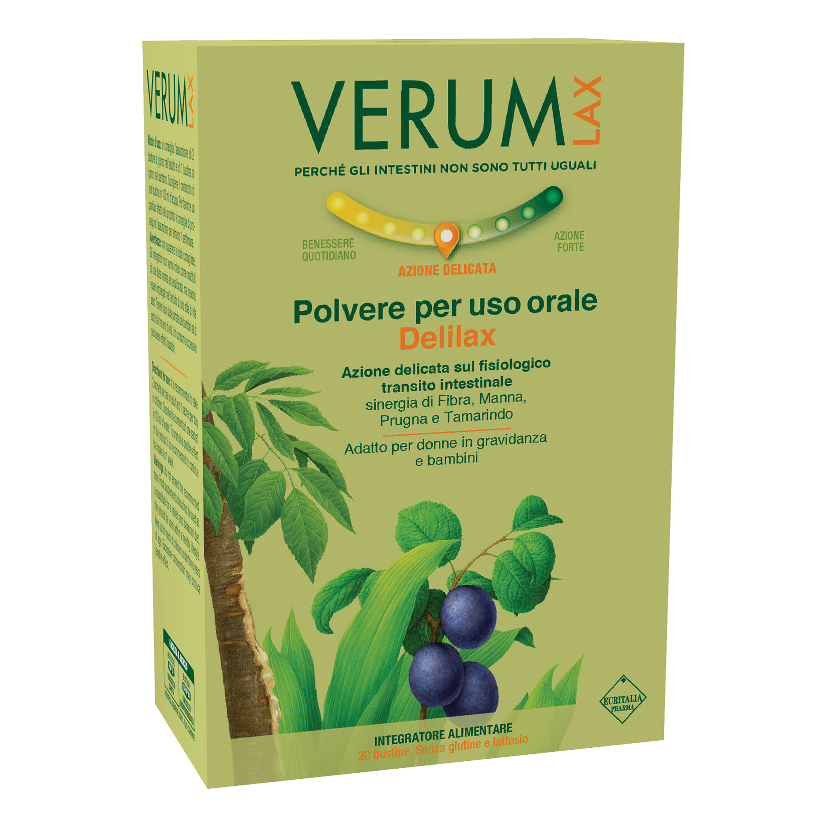 Verum delilax 20 bustine 80 g