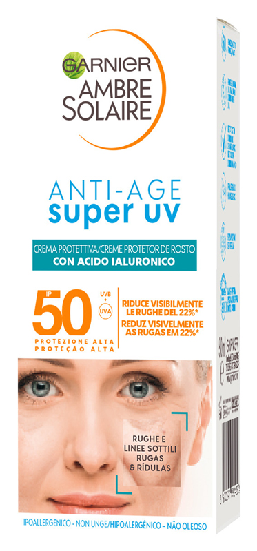 Garnier ambre solaire super uv anti-age ip50+ 50 ml