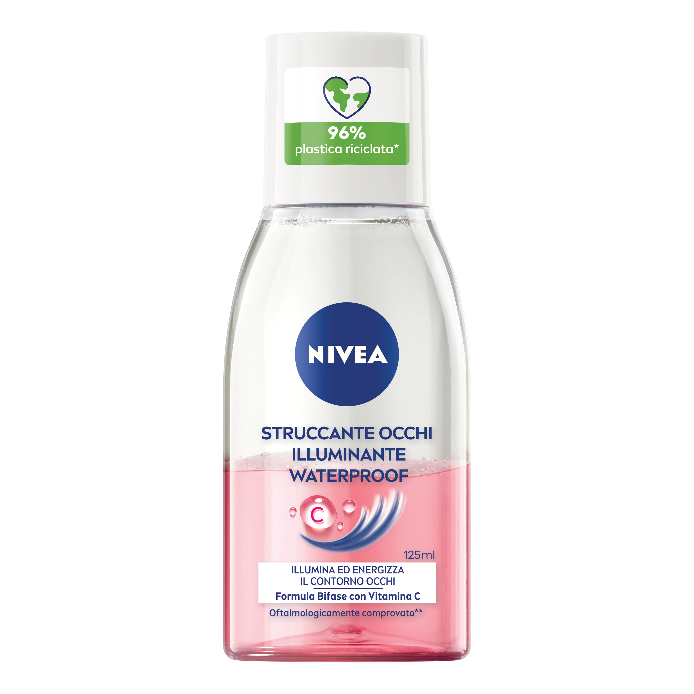Nivea Struccante Occhi Bifasico Illuminante 125 Ml