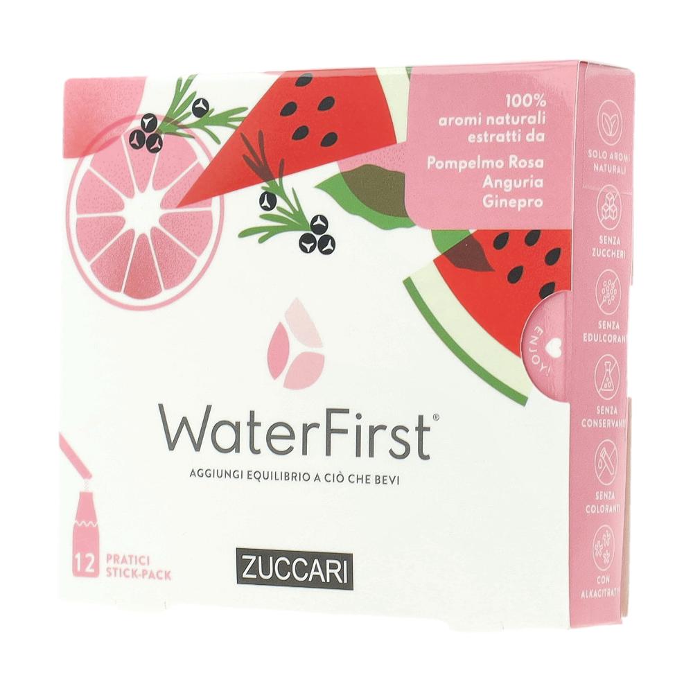 Water first pompelmo rosa-anguria-ginepro 12 stick pack