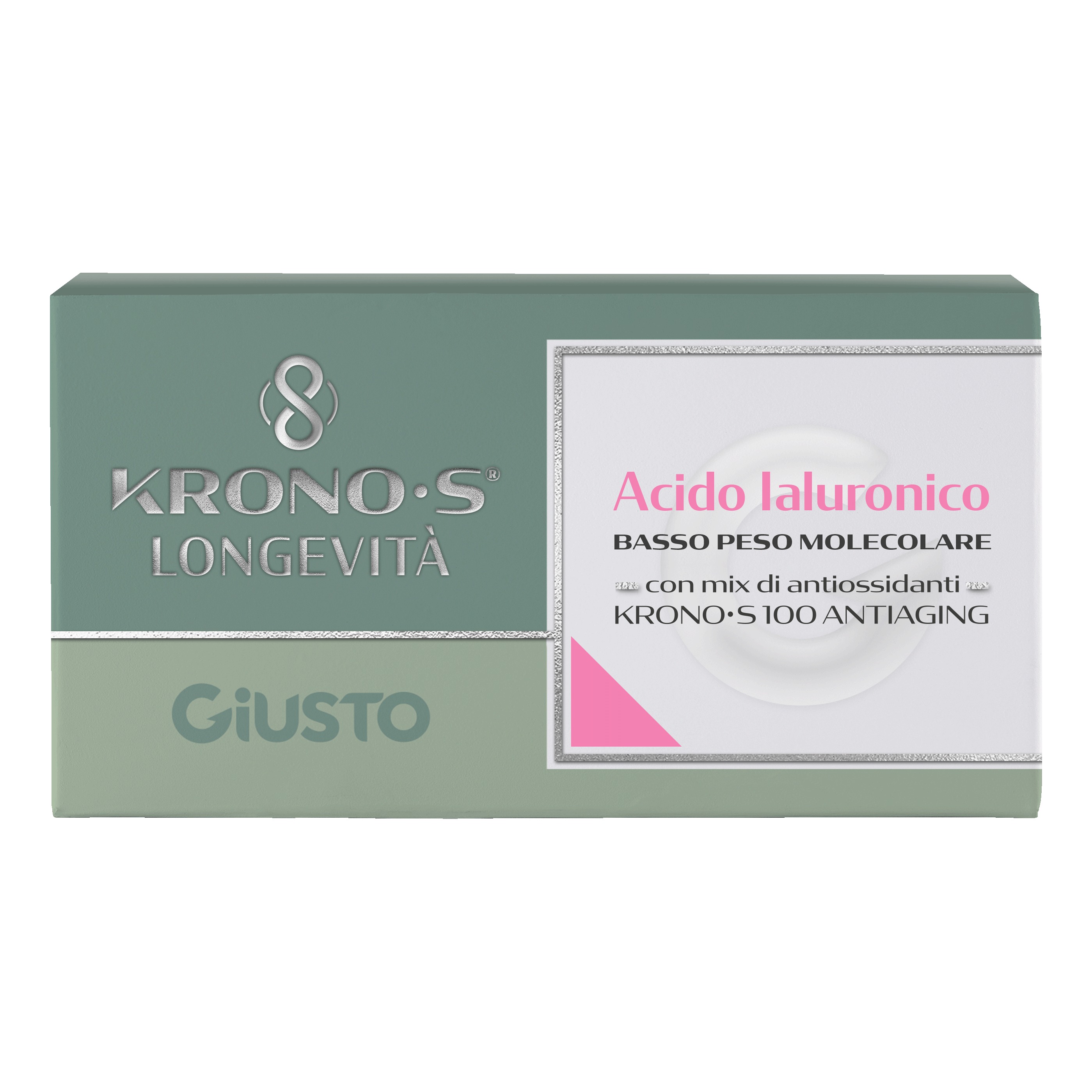 Giusto acido ialuronico kronos basso peso molecolare 10 bustine