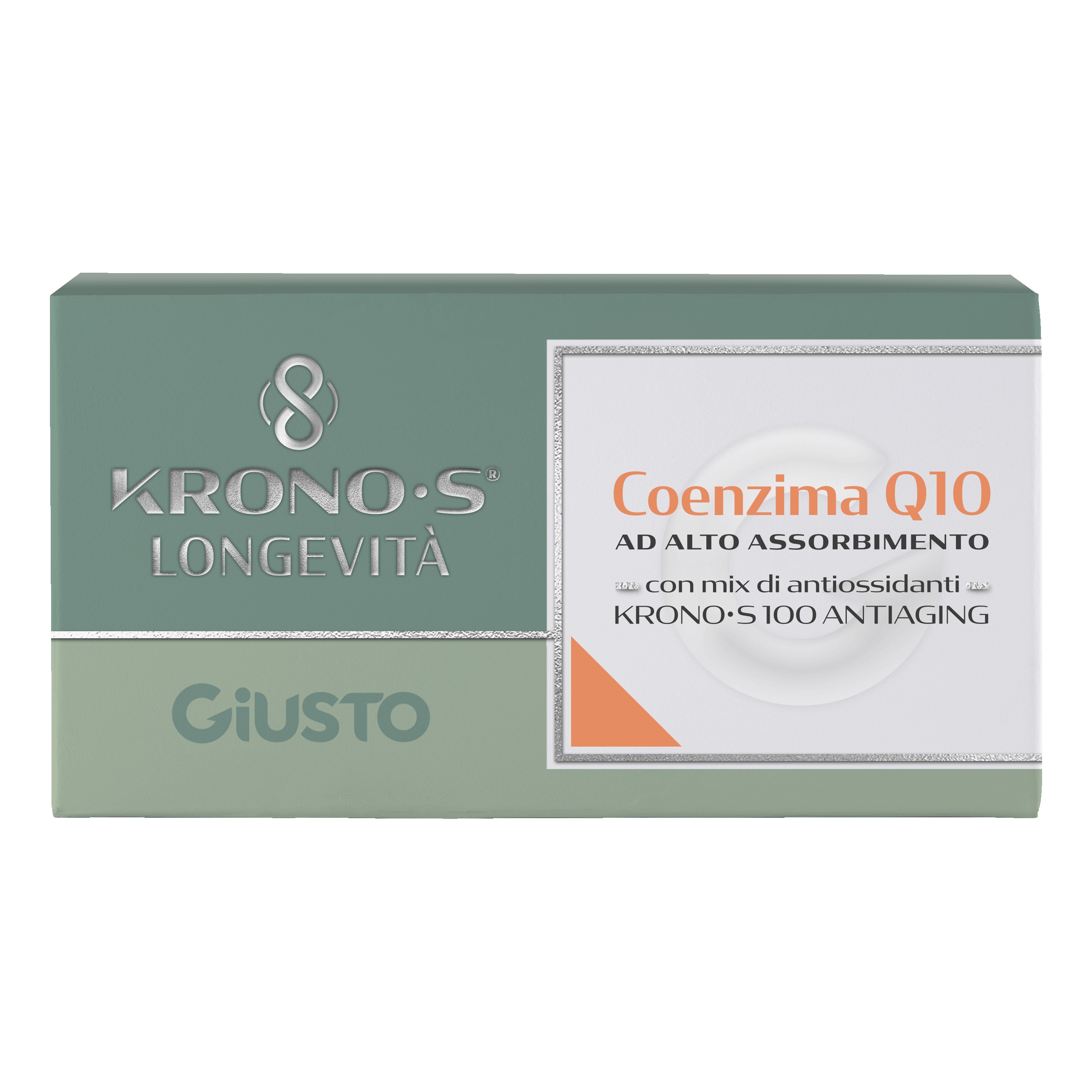 Giusto coenzima q10 kronos ad alto assorbimento 20 compresse